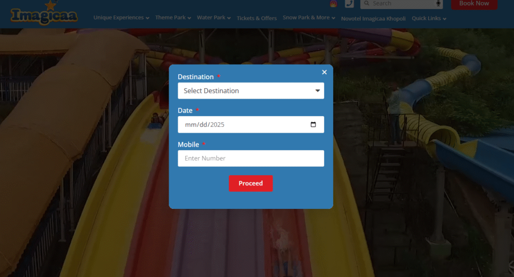 Book Imagica Water Park Tickets